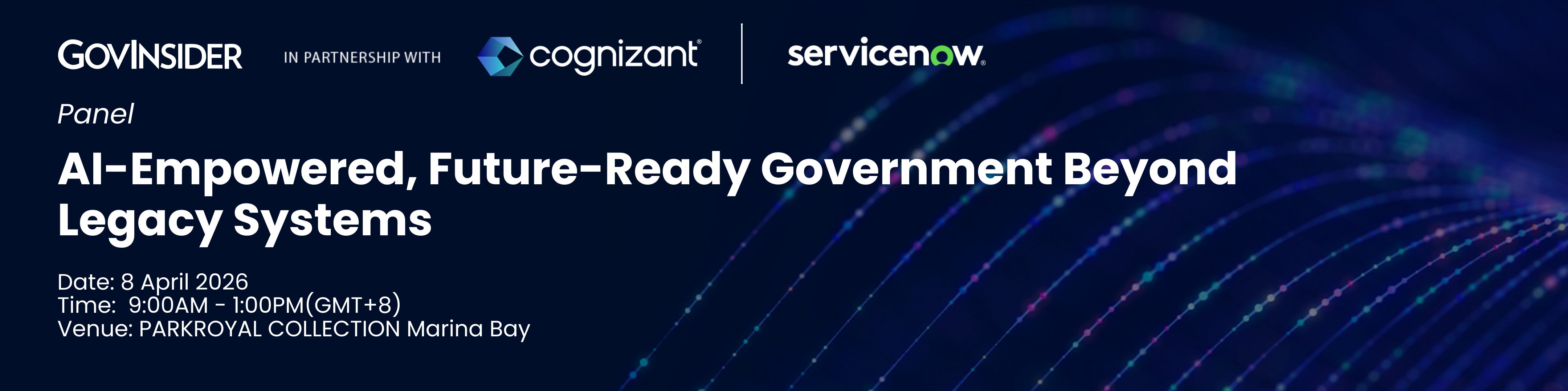 event banner for AI-Empowered, Future-Ready Government Beyond Legacy Systems